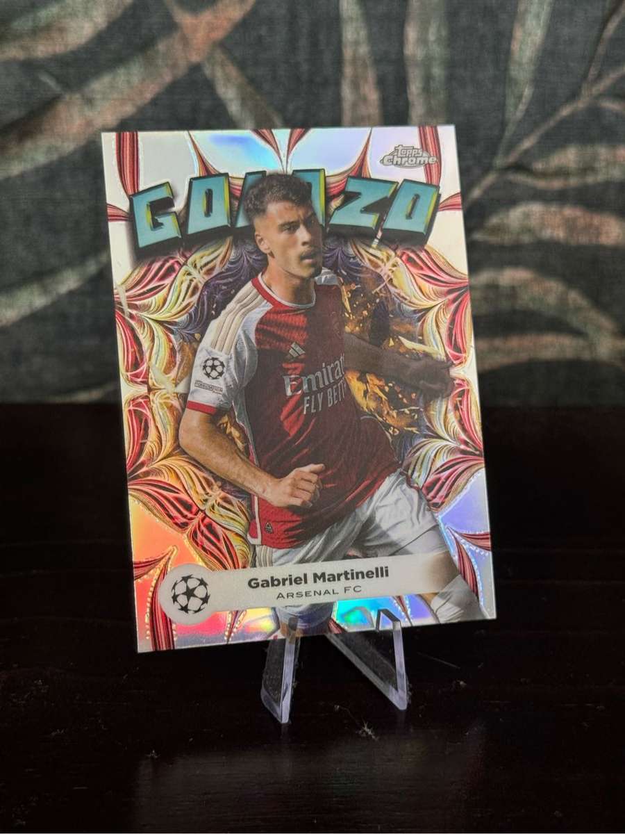 2024 Topps Chrome - Gabriel Martinelli Golazo - Arsenal