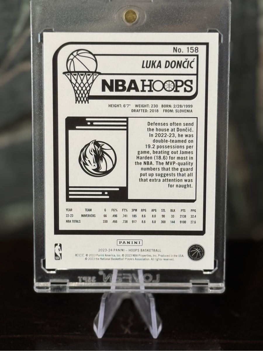 2023 Panini Hoops - Luka Dončić Blue - Mavericks