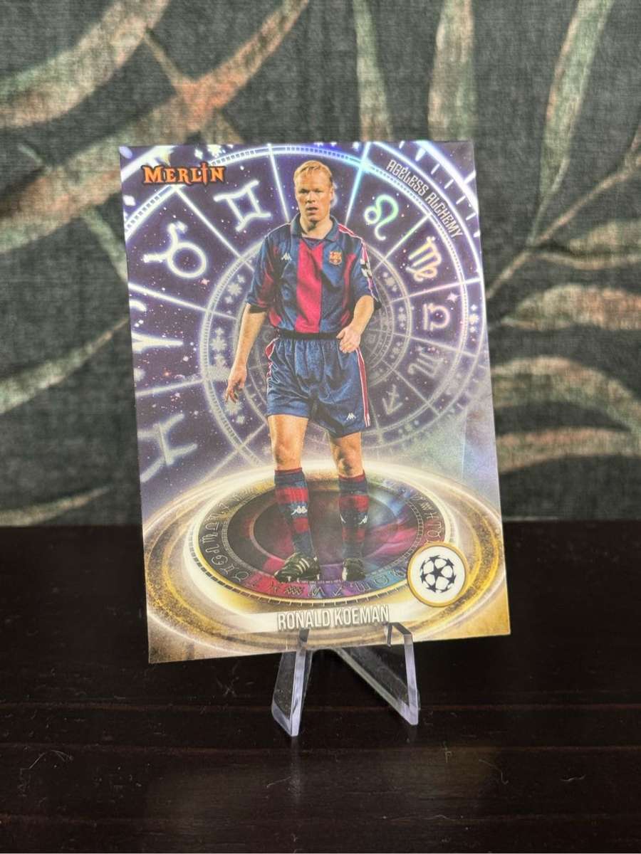 2024 Topps Merlin - Ronald Koeman Ageless Alchemy - Barcelona