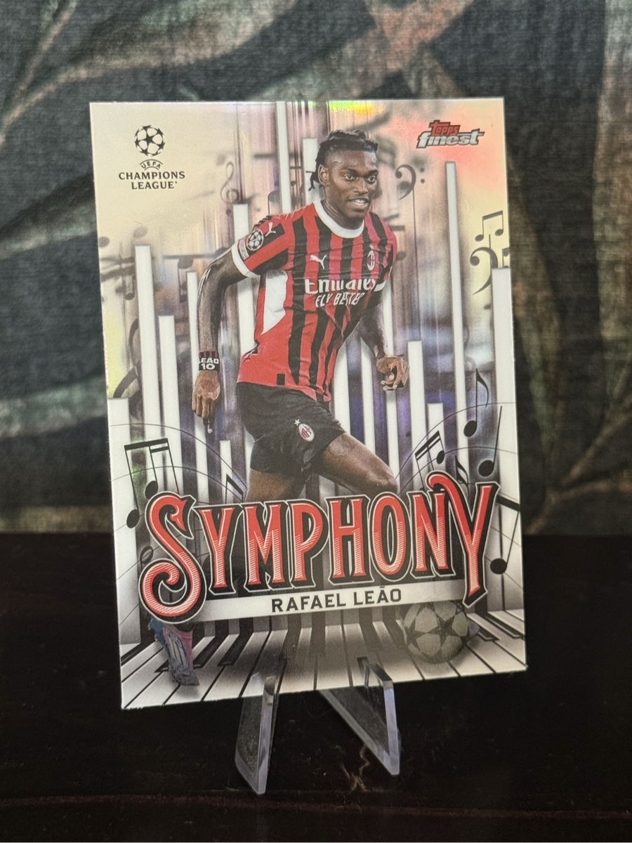 2024-25 Topps Finest - Rafael Leao Symphony Refractor - AC Milan