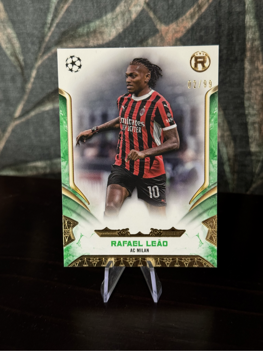 2025 Topps Reverence - Rafael Leao 02/99 - AC Milan