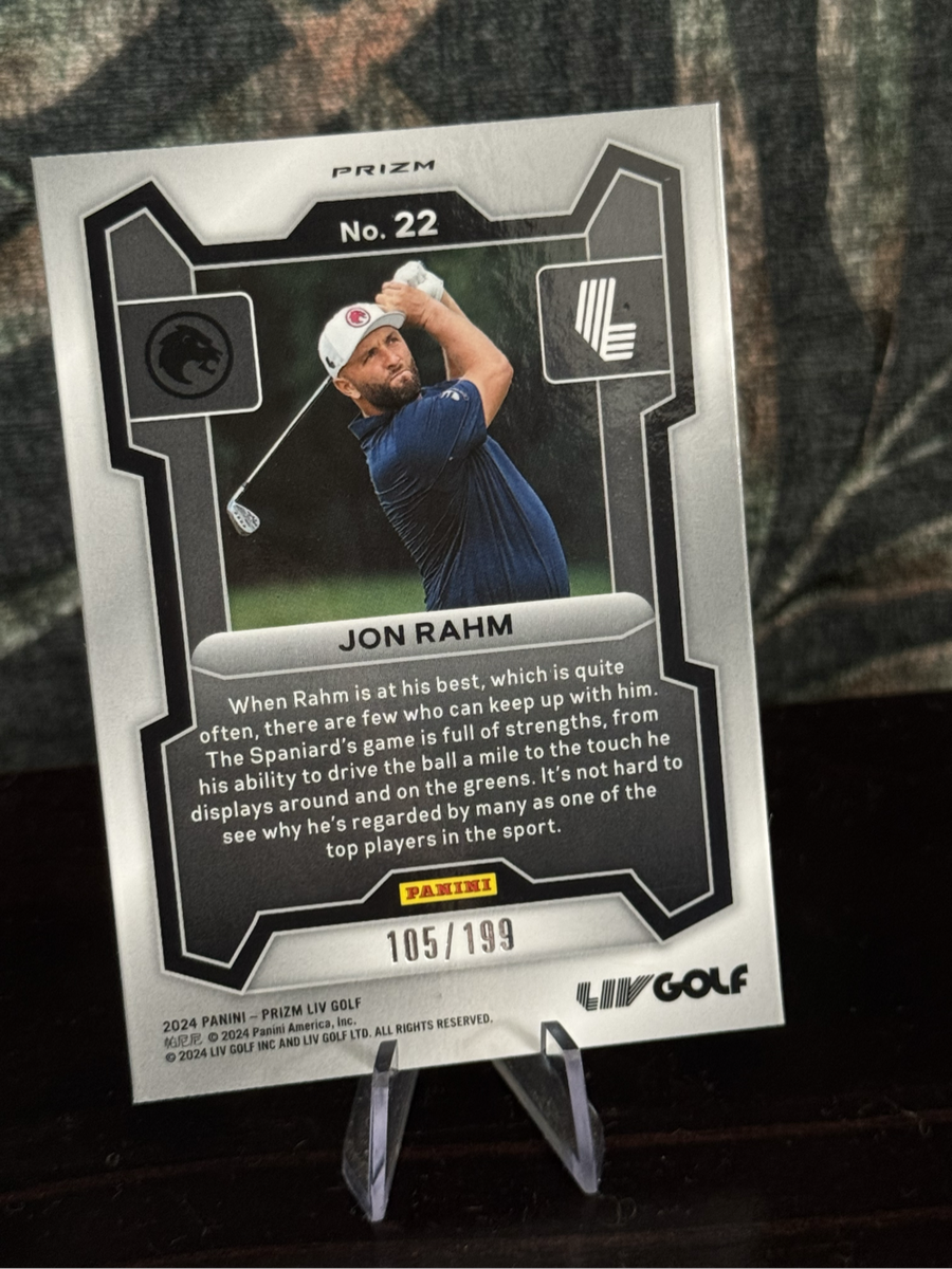 2024 Panini - Jon Rahm Teal /199 RC - Legion XIII LIV Golf
