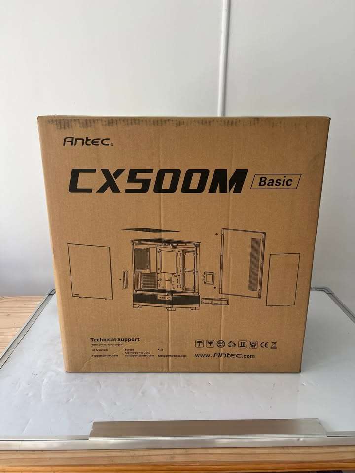 Antec CX500M Basic ATX Mid-Tower Gaming Chassis, Black