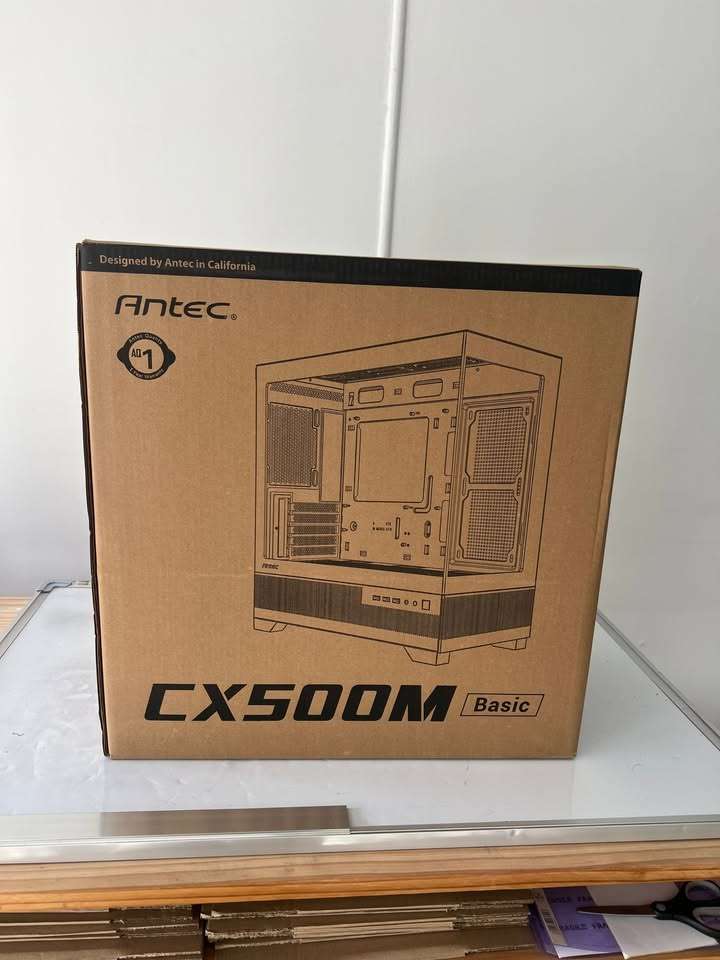 Antec CX500M Basic ATX Mid-Tower Gaming Chassis, Black