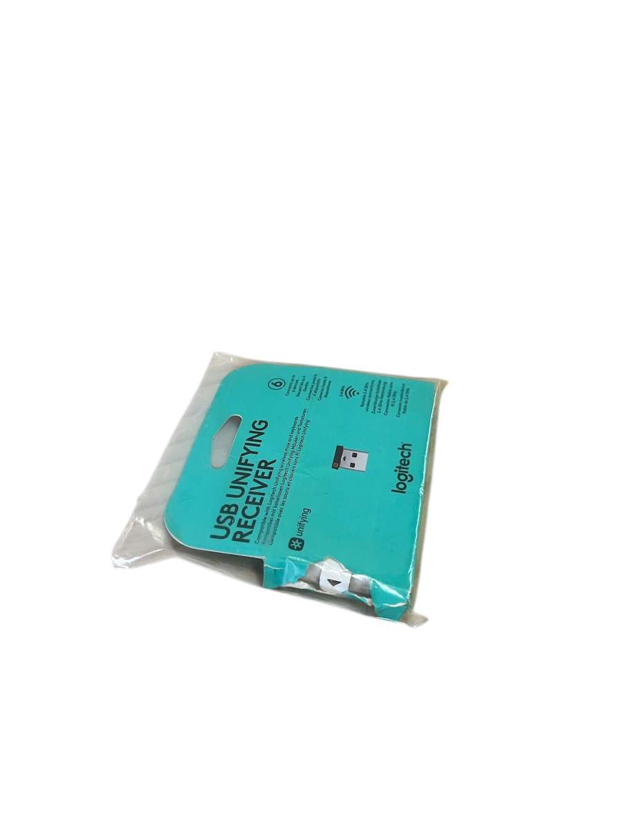 Logitech USB Unifying Receiver, 2.4 GHz Wireless Technology