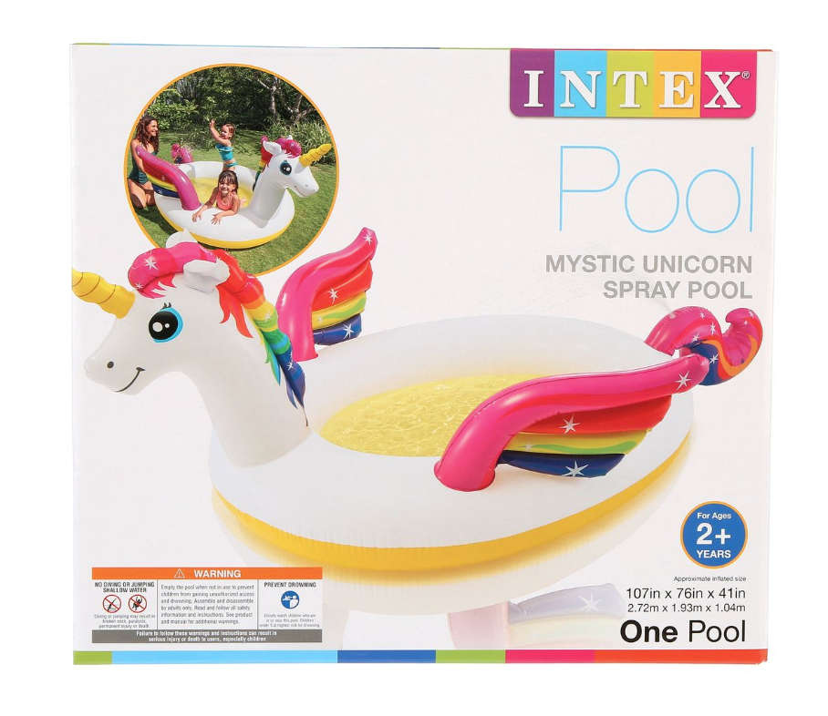 Intex Mystic Unicorn Spray Pool