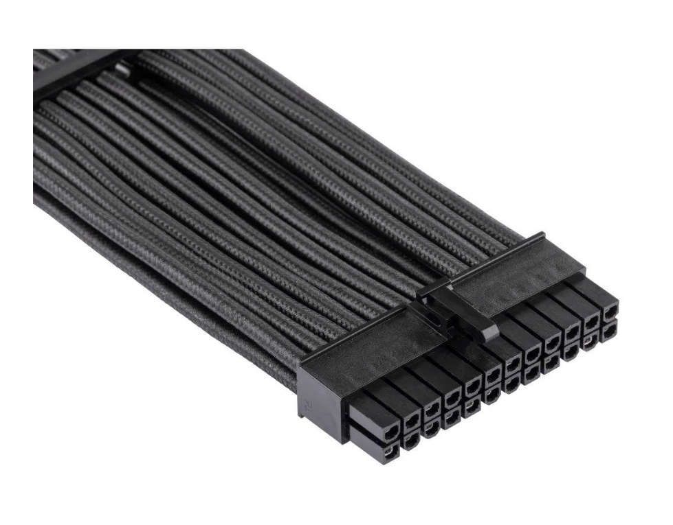 Corsair Individually Sleeved ATX 24-Pin Cable Type 4 Gen 4 - Black
