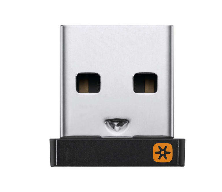 Logitech USB Unifying Receiver, 2.4 GHz Wireless Technology