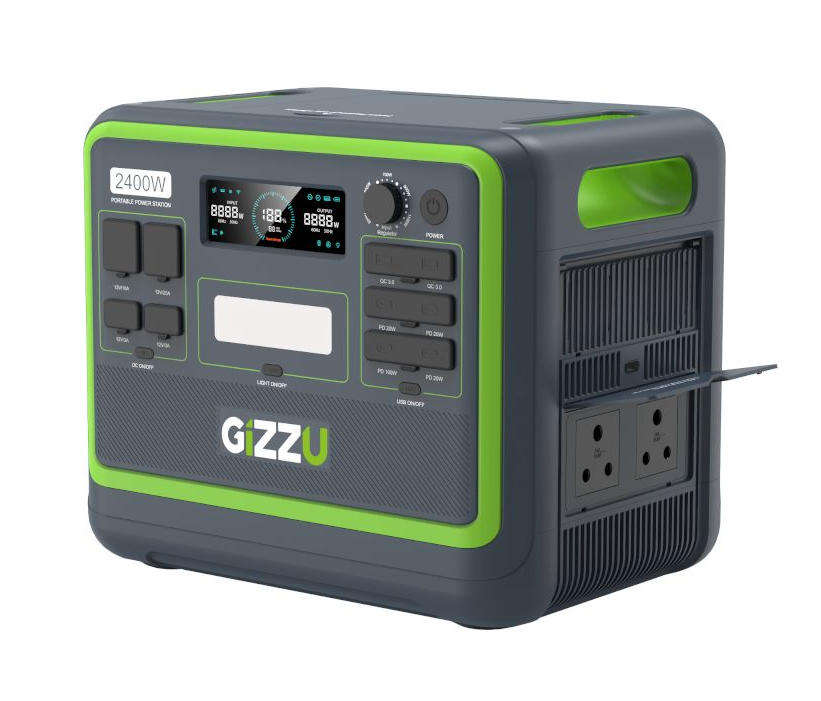 Gizzu HERO PRO 2400W 2048Wh UPS Power Station