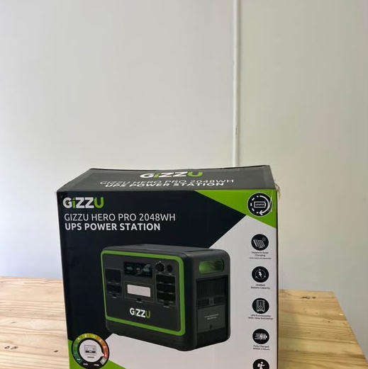 Gizzu HERO PRO 2400W 2048Wh UPS Power Station