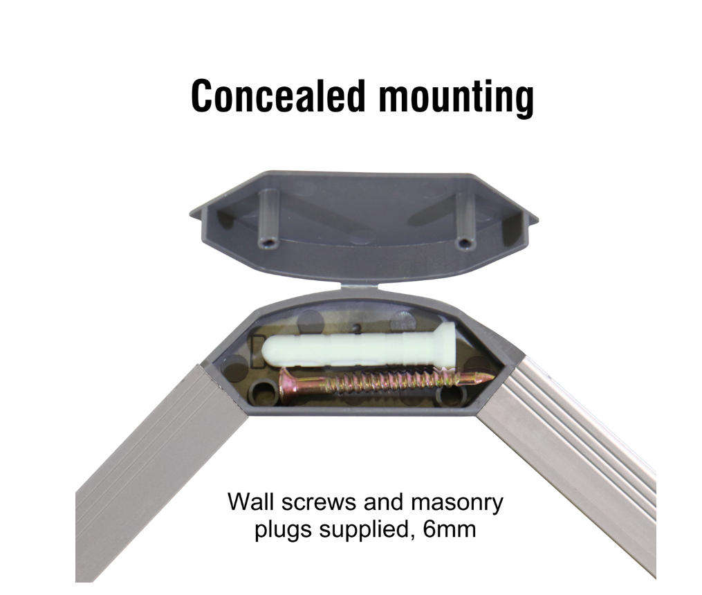 Parrot Info Board (Aluminium Frame - 900x600mm - Grey)