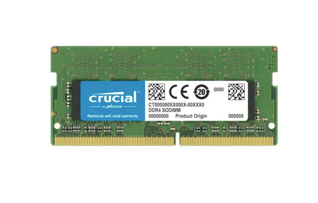 Crucial 32GB DDR4 3200 MHz SO-DIMM Dual Ranked Notebook Memory