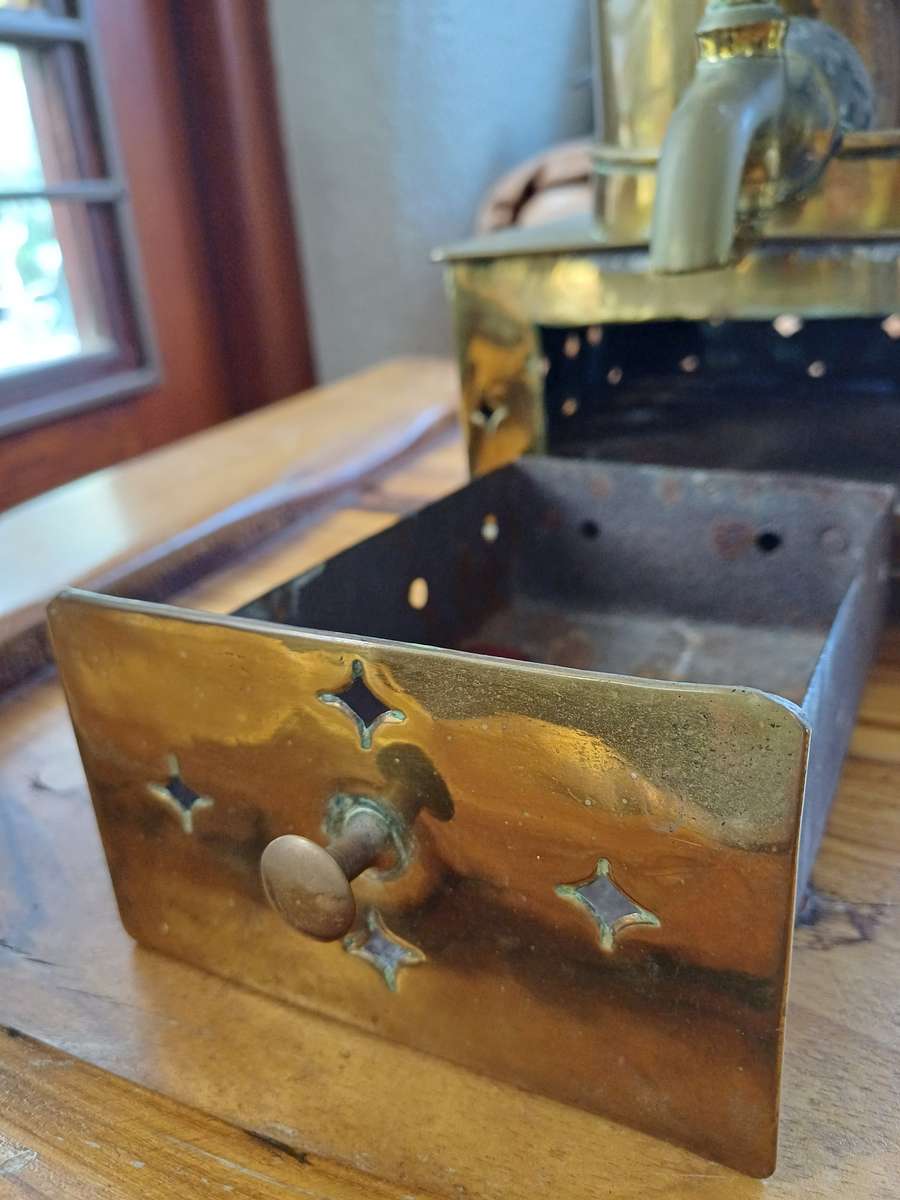 Antique copper filter coffee maker/Old Cape Coffee Konfoor