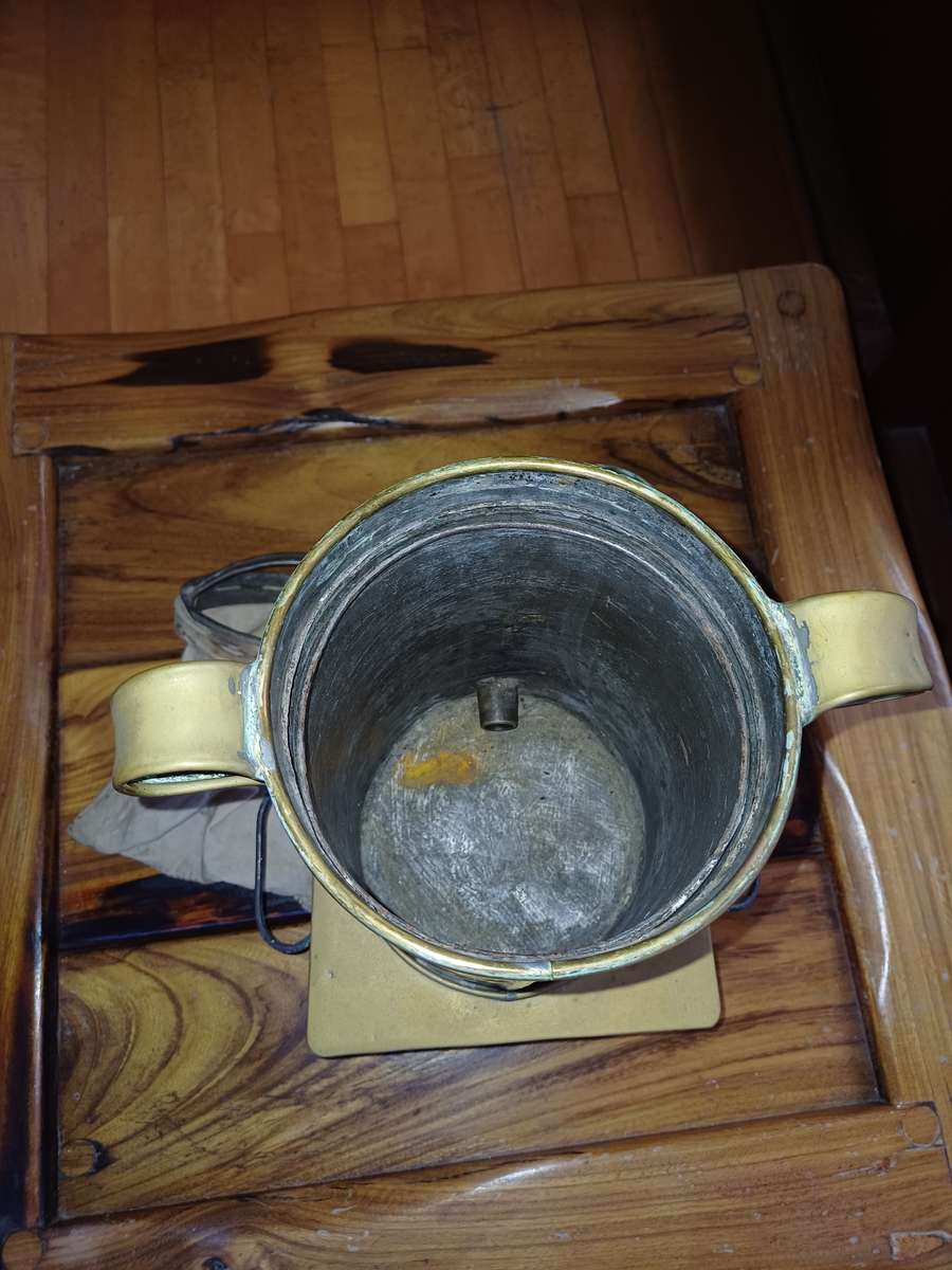 Antique copper filter coffee maker/Old Cape Coffee Konfoor