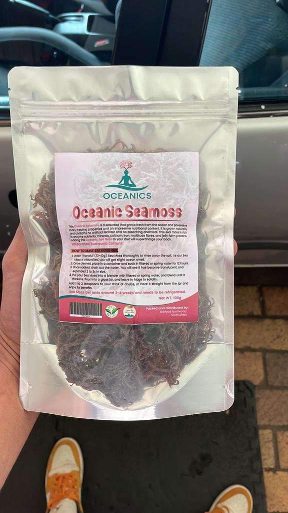 Organic Sea Moss 100 Gram Pouch