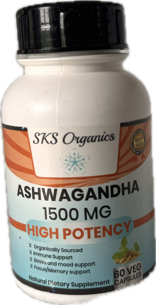 Organic Ashawagandha - 60 capsules