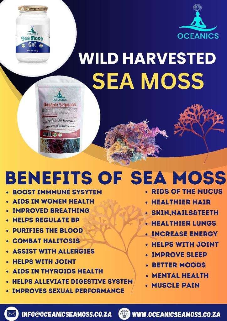 Organic Sea Moss 100 Gram Pouch