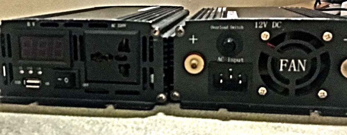 2x 2000w pure sine wave invertors