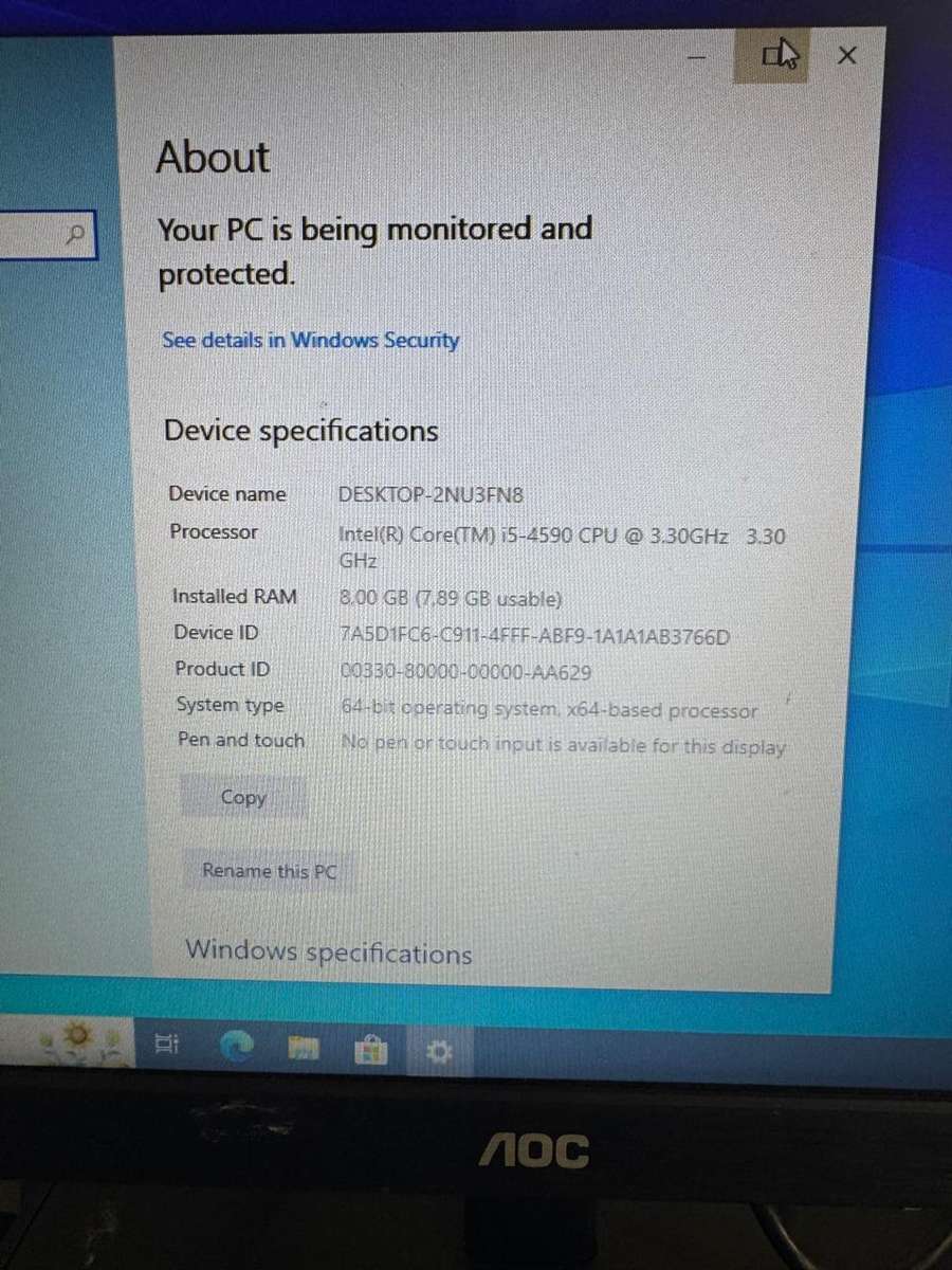 HP EliteDesk 880 G1 (Complete Desktop + Printer)