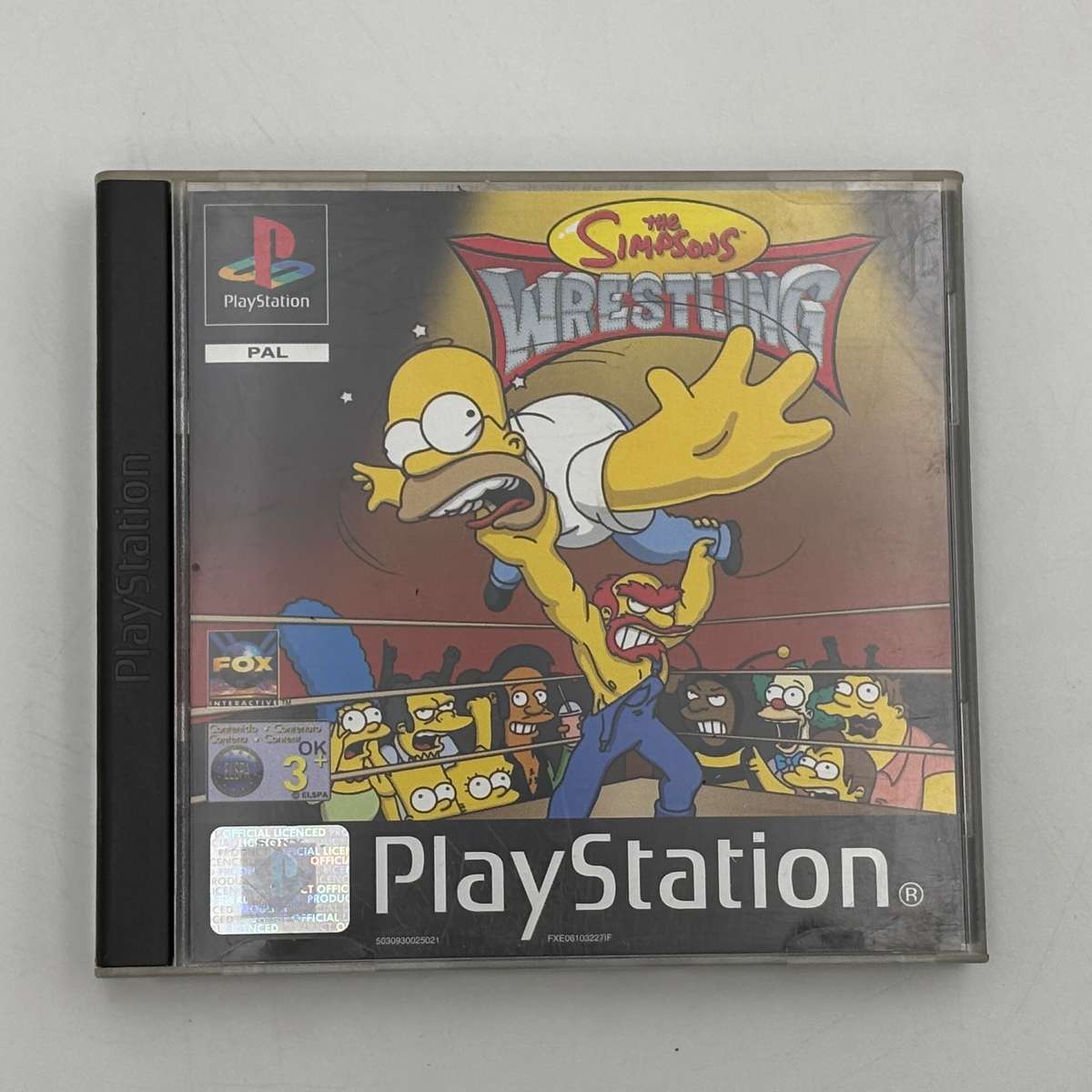 The Simpsons Wrestling (PS1)