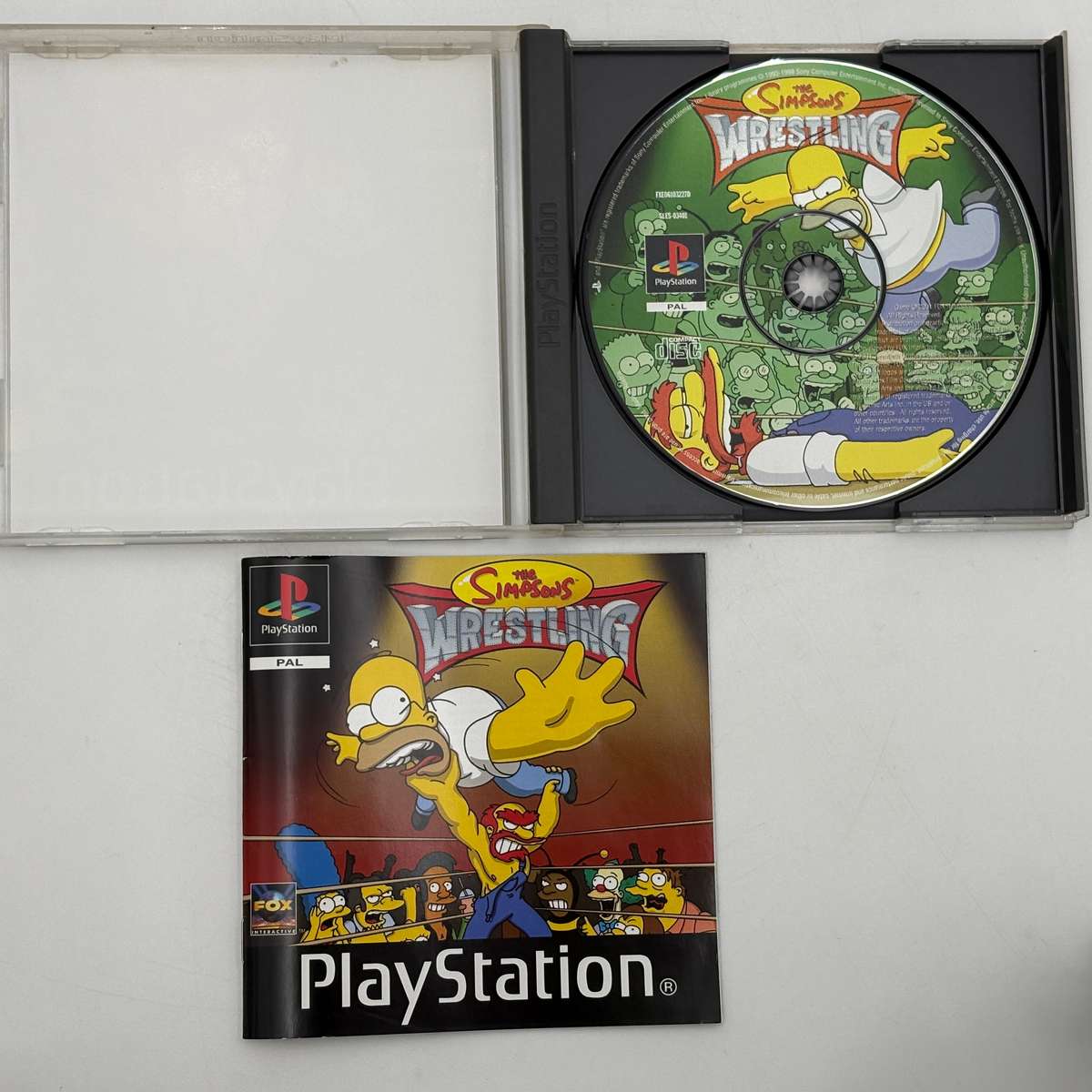 The Simpsons Wrestling (PS1)