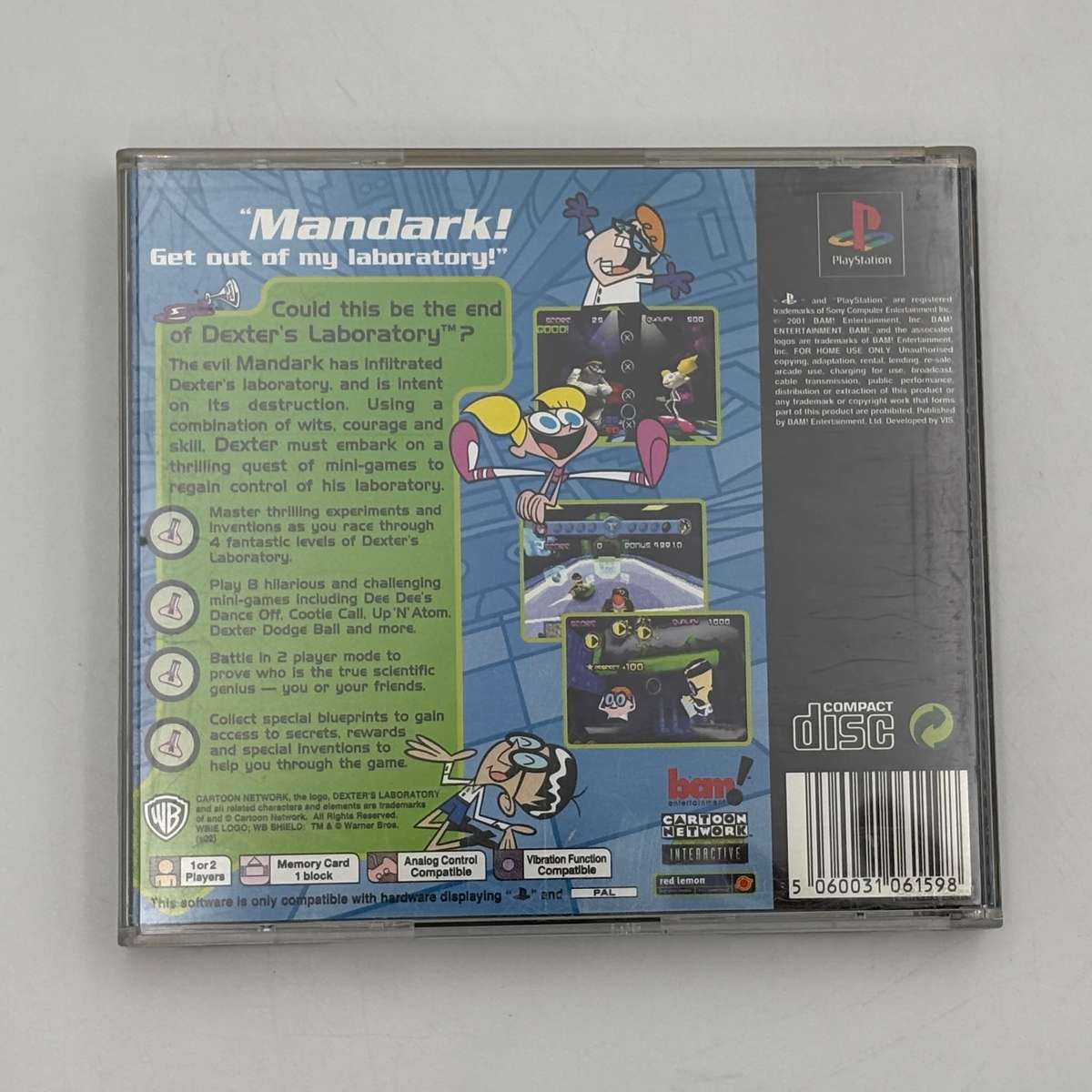 Dexter's Laboratory: Mandark's Lab? (PS1)