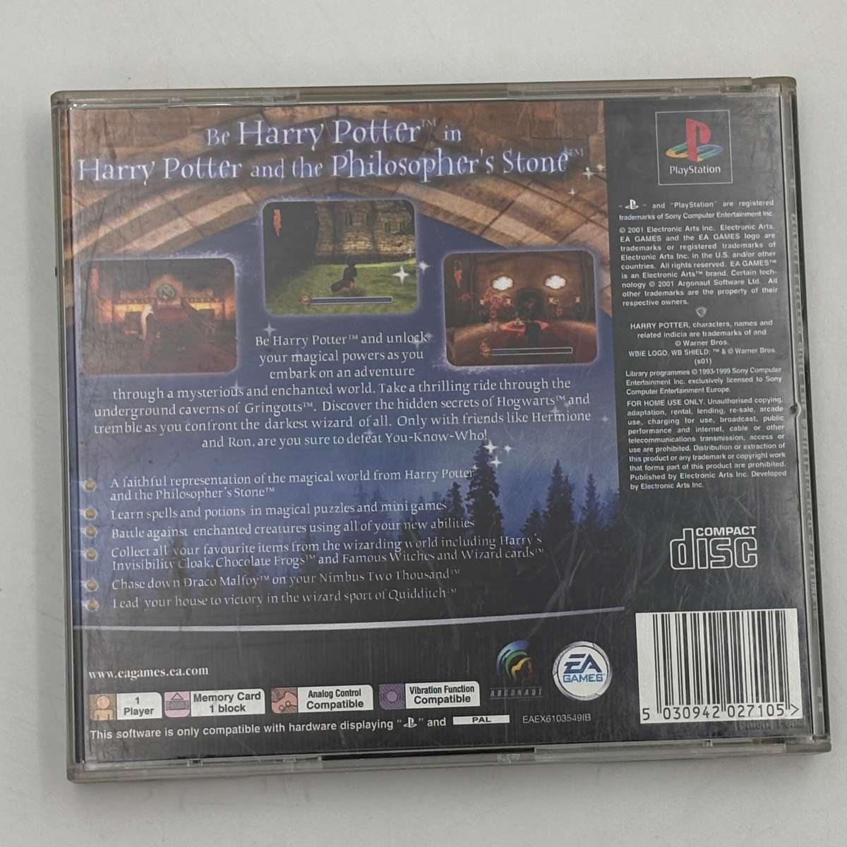 Harry Potter And The Philosopher's Stone (PS1)