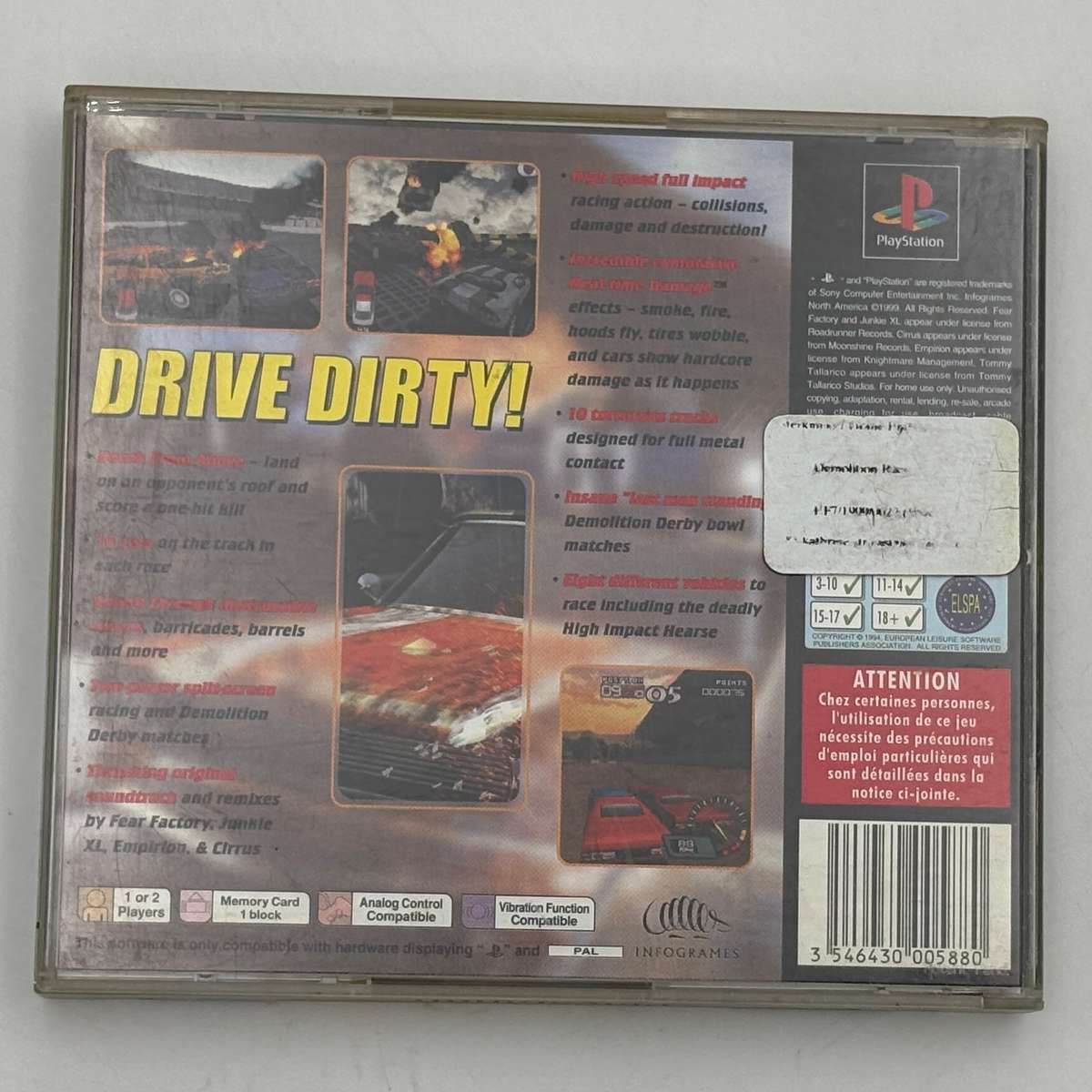Demolition Racer (PS1)