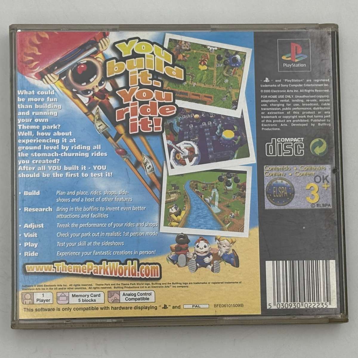 Theme Park World (PS1)