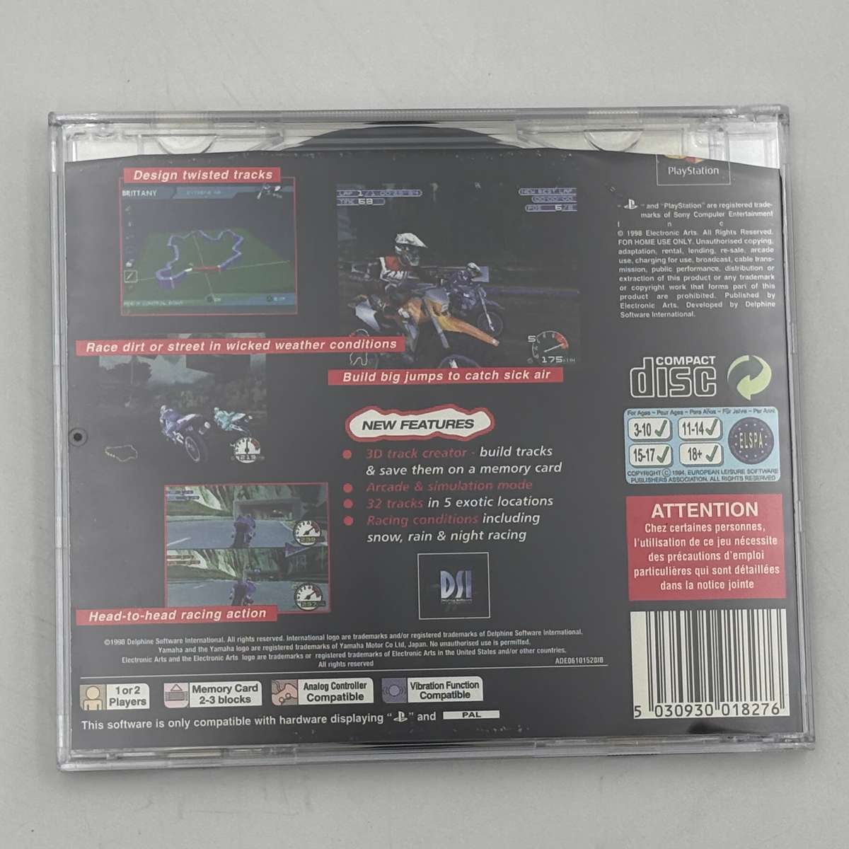 Moto Racer 2 (PS1)
