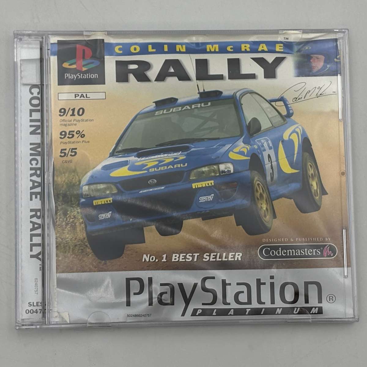 Collin Mcrae Rally (Platinum) (PS1)