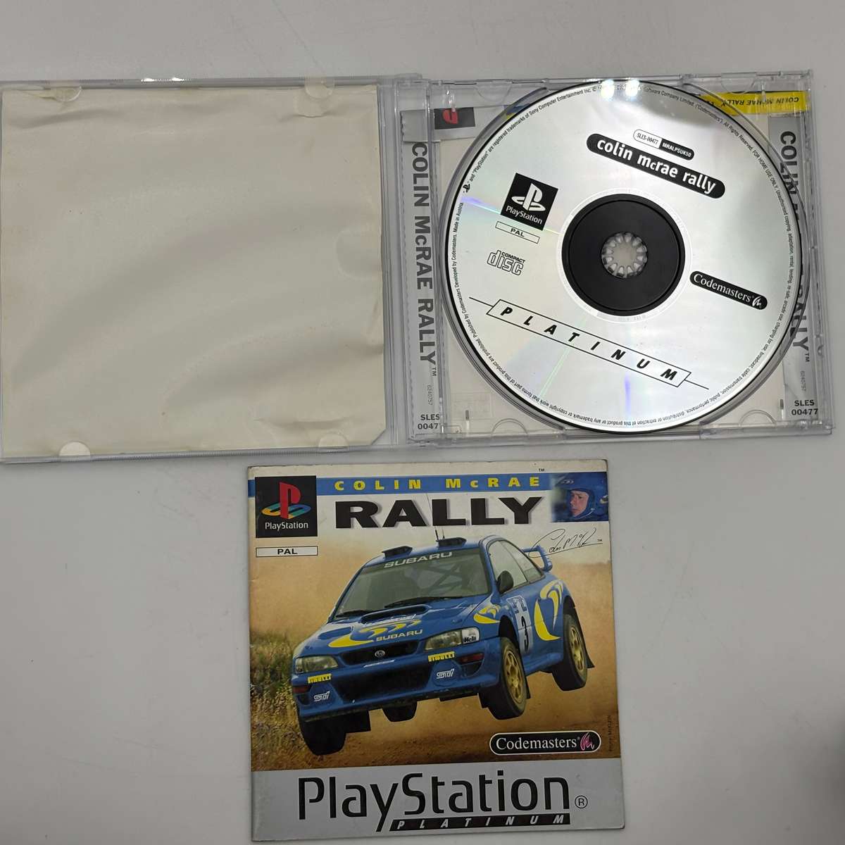 Collin Mcrae Rally (Platinum) (PS1)