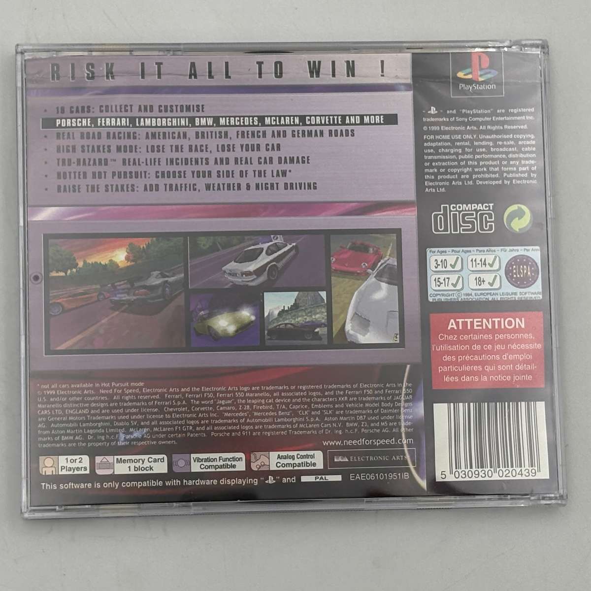 Need For Speed: Road Challenge (PS1)