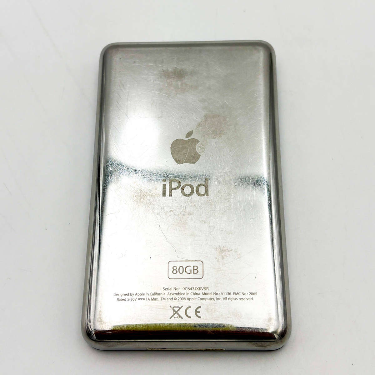 Apple iPod Video  80GB (5th Gen Enhanced, Black)  Model MA450FB/A