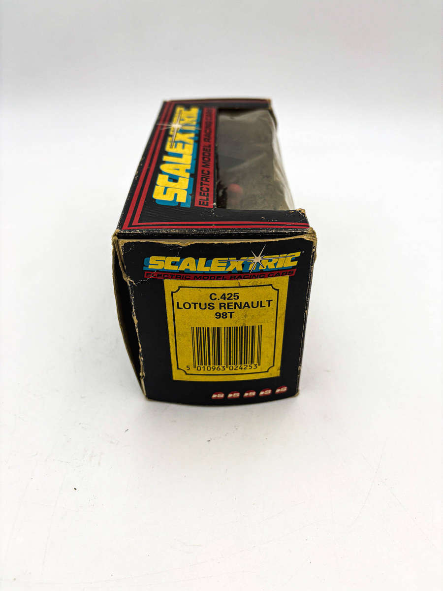 Scalextric C.425 Lotus Renault 98T  1:32 Scale Slot Car (Used, Boxed, All Original)