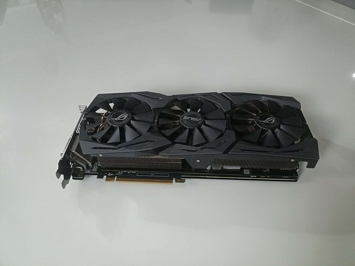 ASUS ROG STRIX RX580 T8G GAMING GRAPHICS CARD