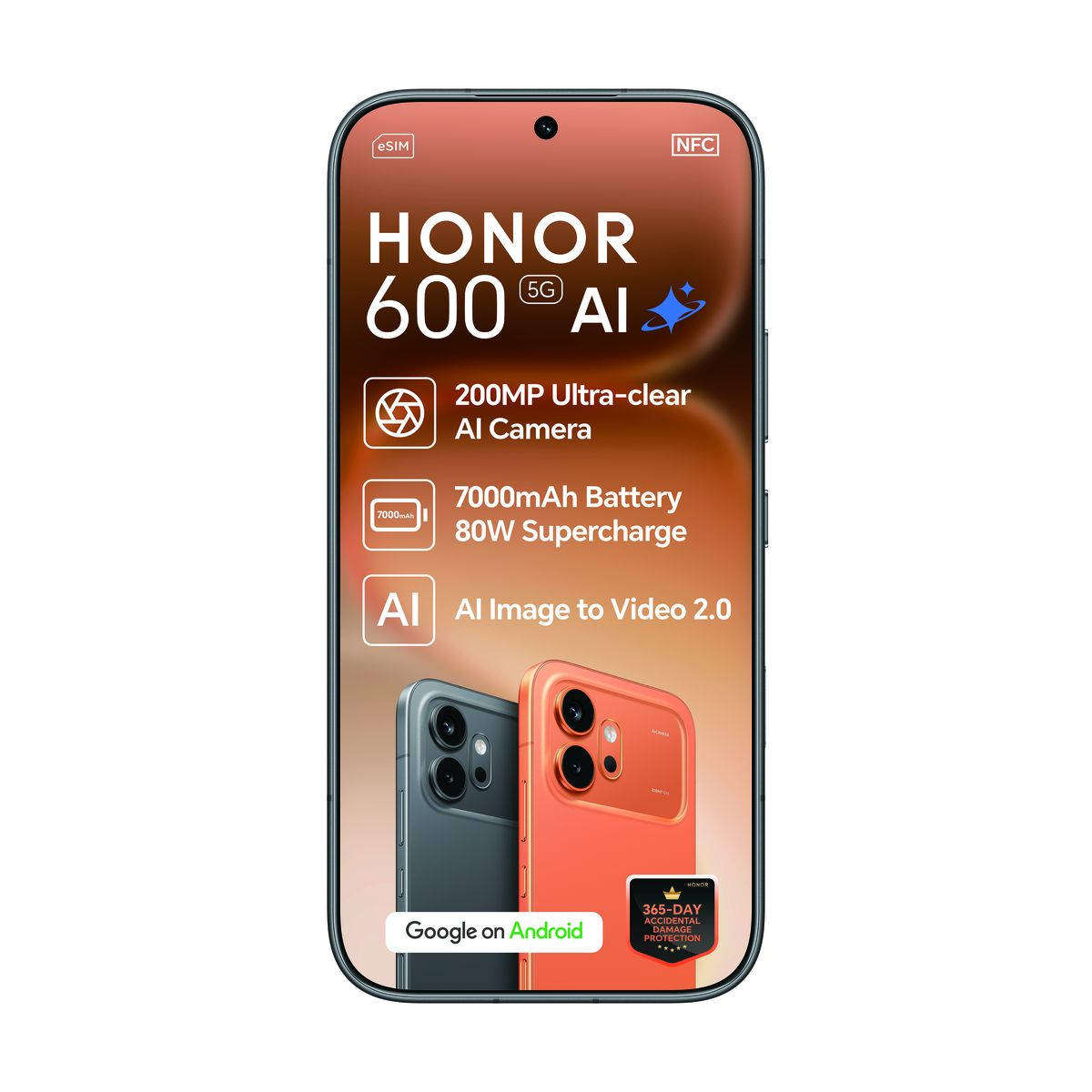 HONOR 600 Black 12GB 256GB