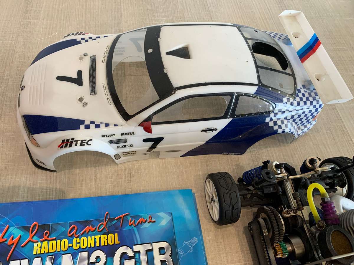 BMW M3 GTR 1/10 Scale Nitro Car