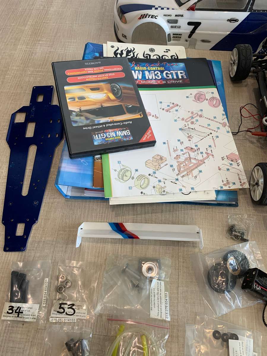 BMW M3 GTR 1/10 Scale Nitro Car