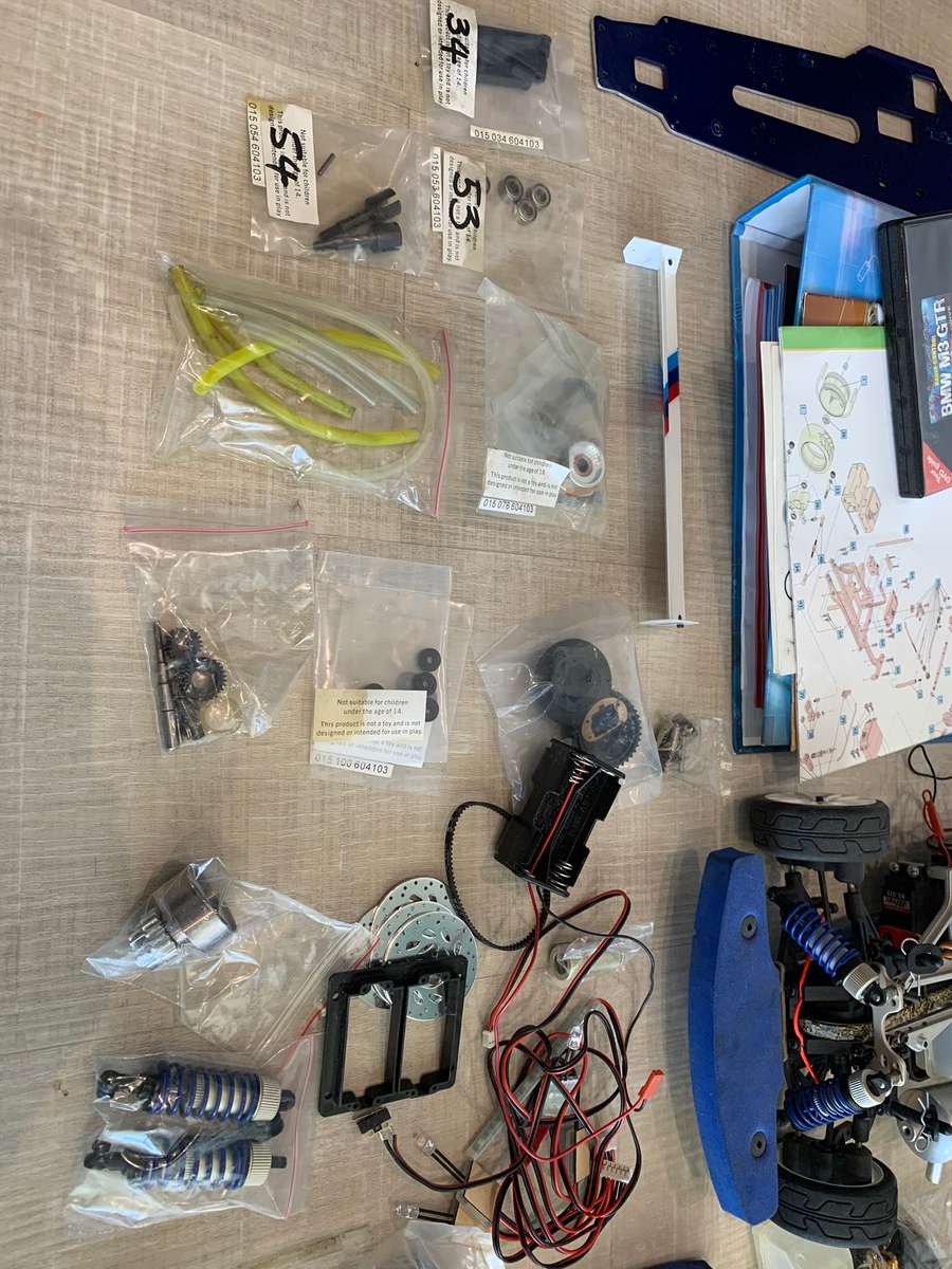 BMW M3 GTR 1/10 Scale Nitro Car