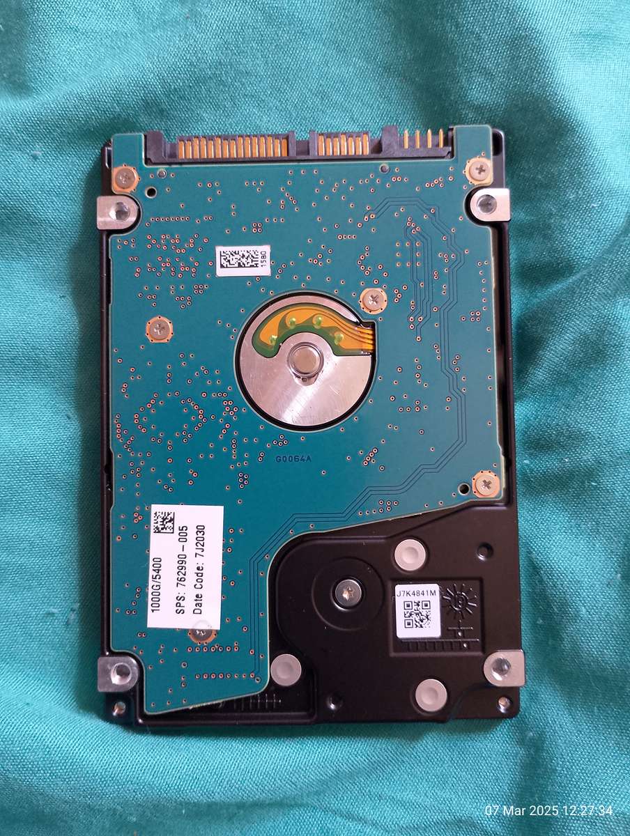 Toshiba 1 Terabyte hard drive