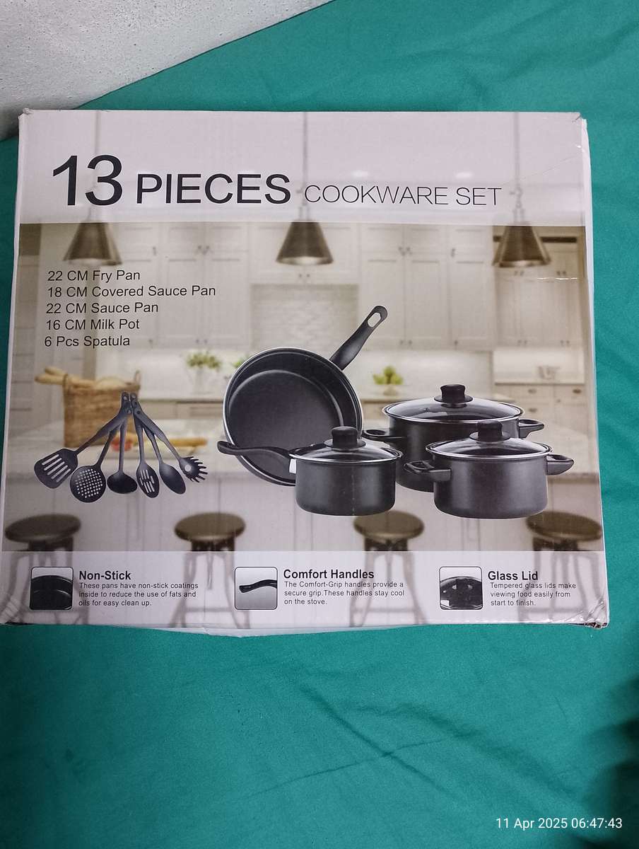 13 piece cookware