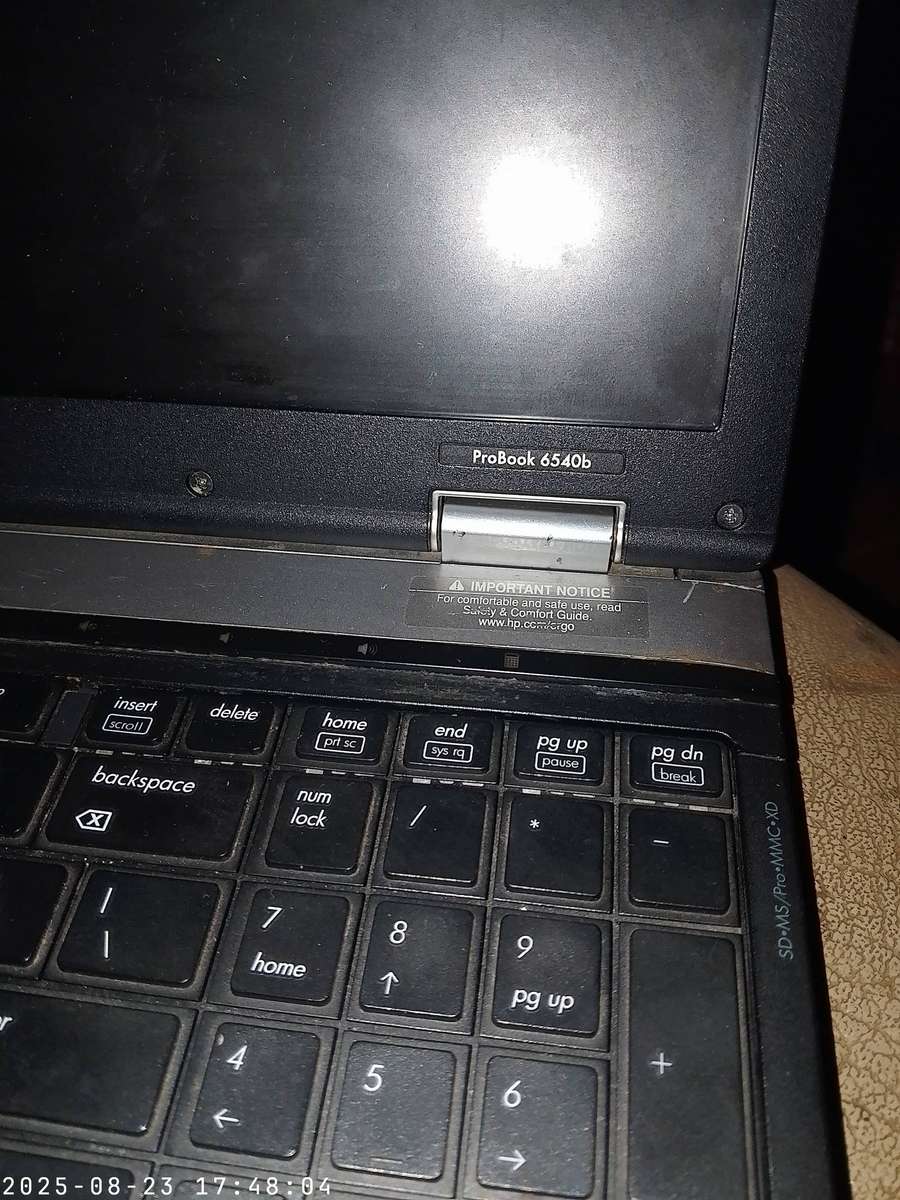 HP 6540b laptop