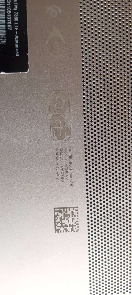 HP Elite book 840 G6