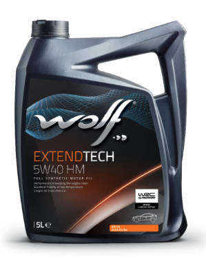Wolf ExtendTech Oil - 5W40 5Litre