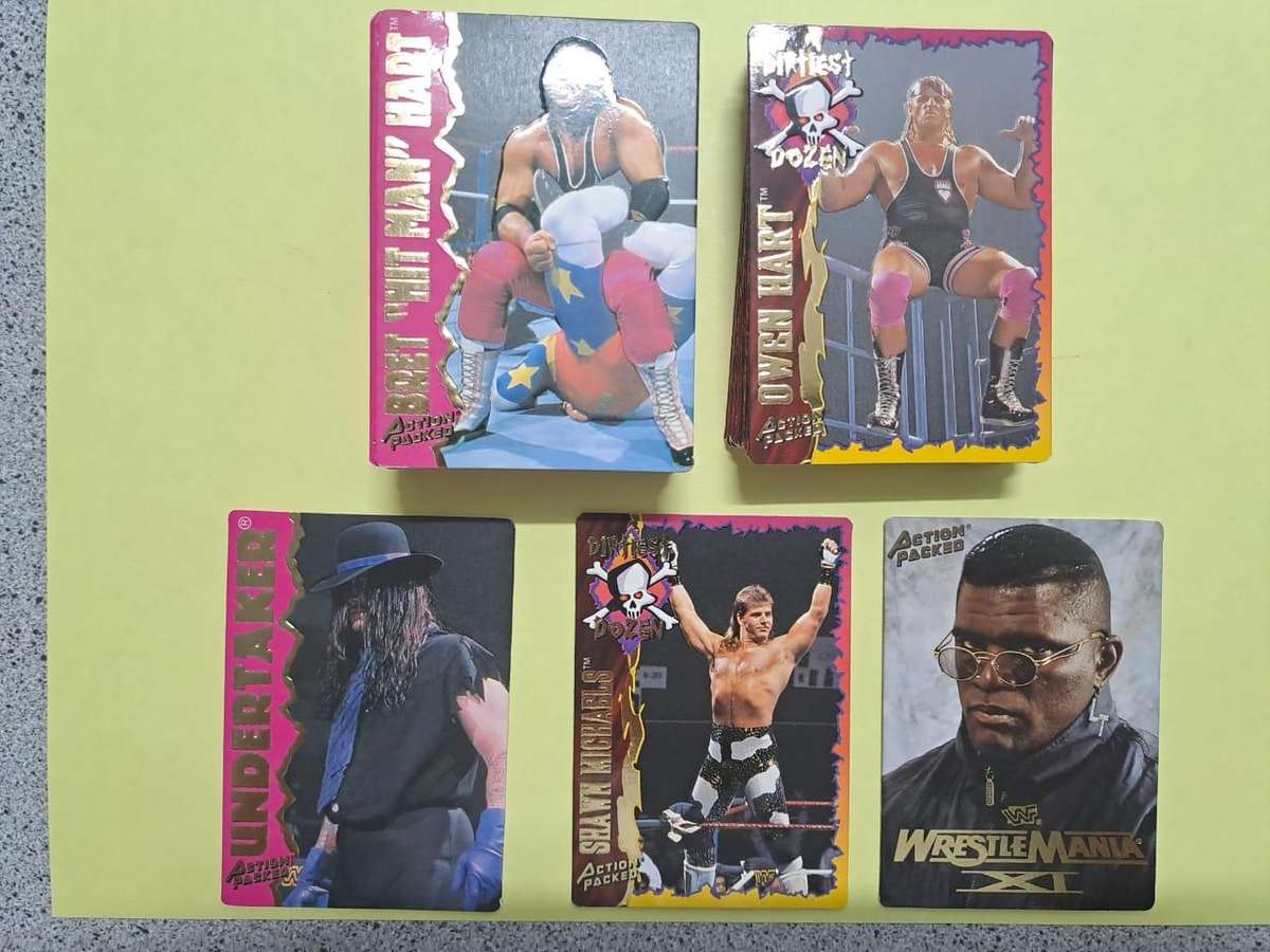 WWF 1995 62 Card Collector Set **MINT**