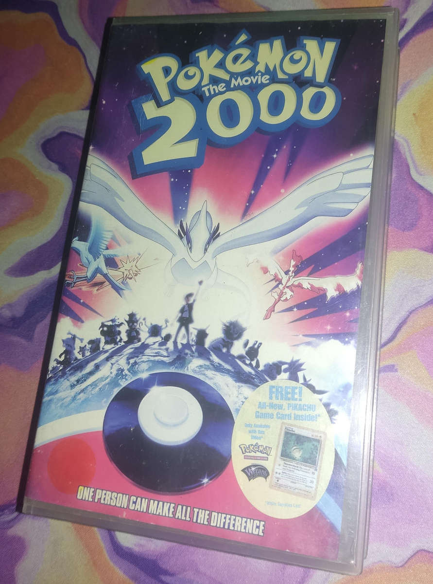 2x vhs pokemon 2000 & yugioh