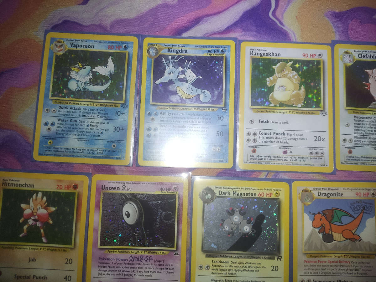 Pokémon vintage card bundle