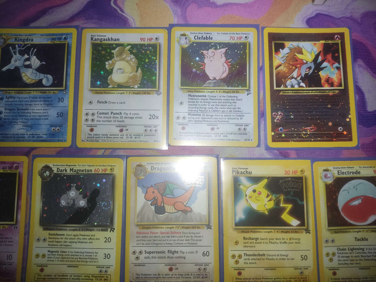 Pokémon vintage card bundle