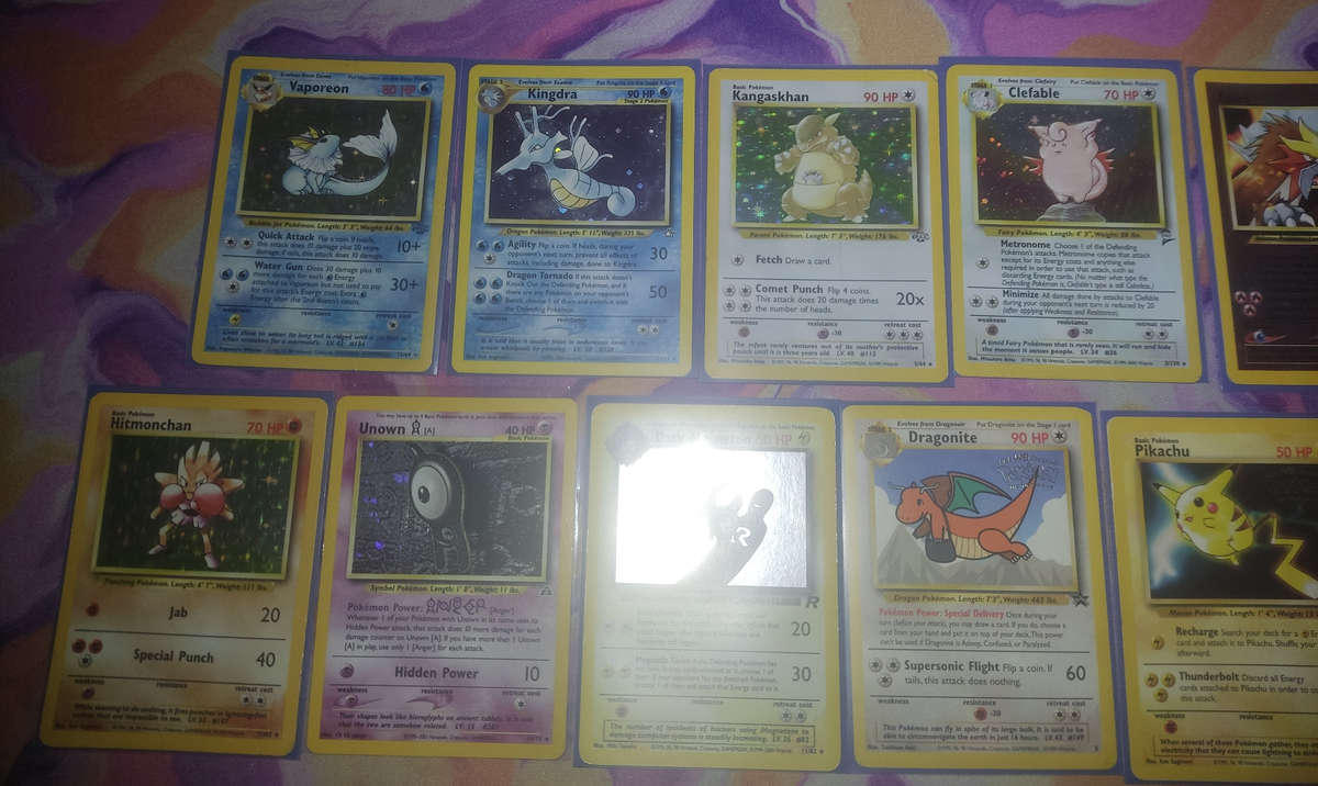 Pokémon vintage card bundle
